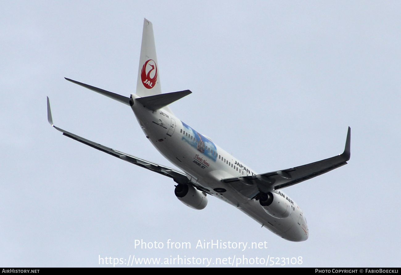 Aircraft Photo of JA07RK | Boeing 737-8Q3 | Japan TransOcean Air - JTA | AirHistory.net #523108