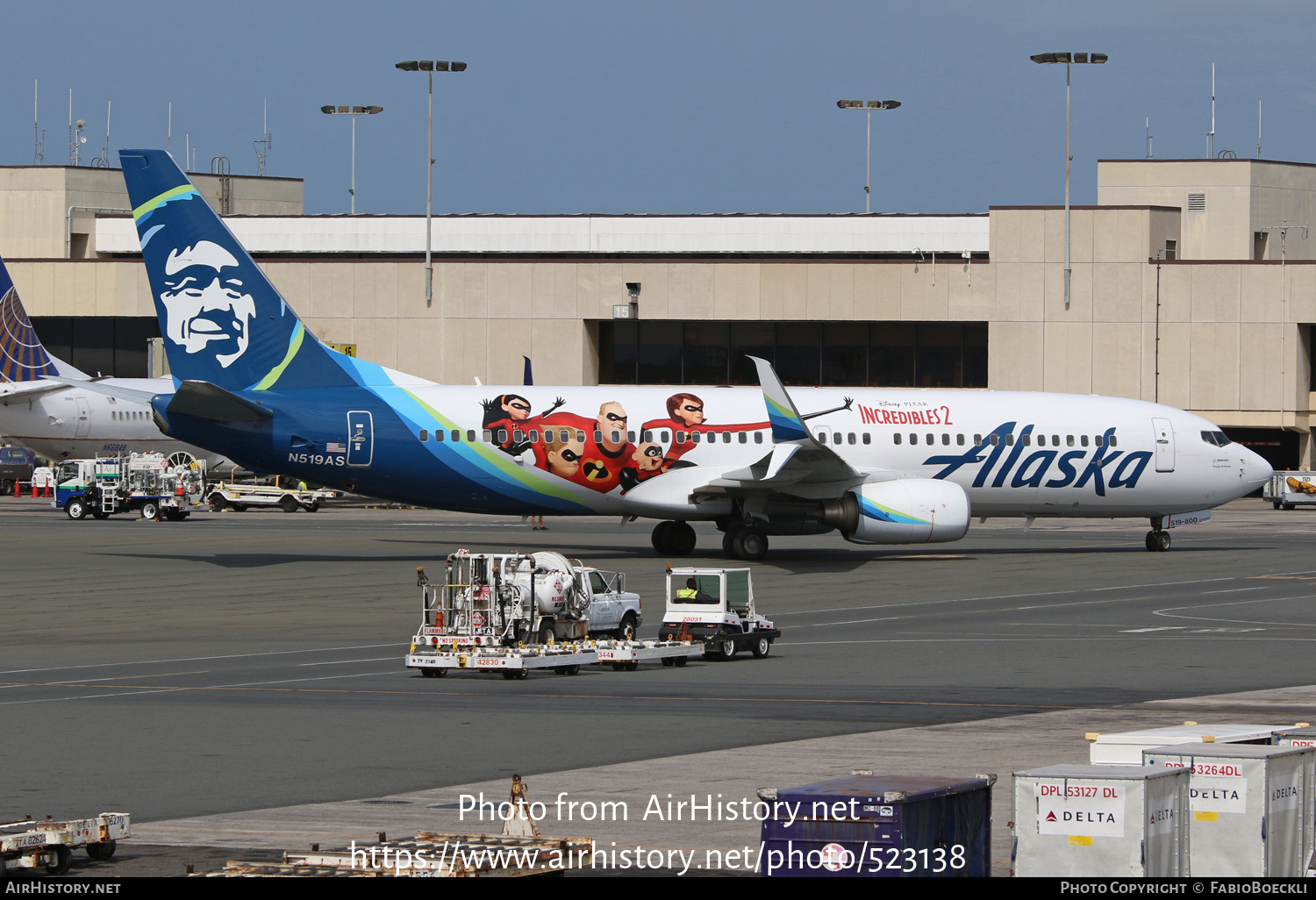 Aircraft Photo of N519AS | Boeing 737-890 | Alaska Airlines | AirHistory.net #523138