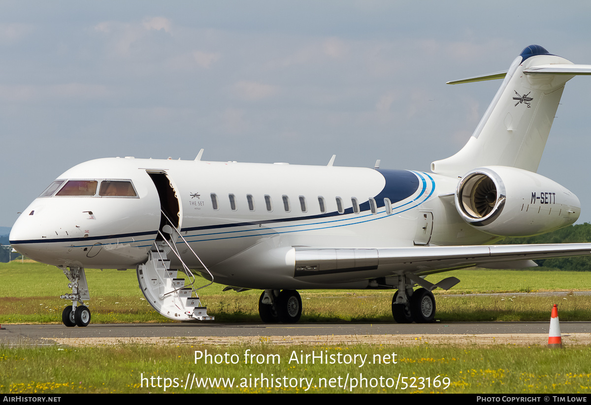 Aircraft Photo of M-SETT | Bombardier Global 5000 (BD-700-1A11) | The Set Collection | AirHistory.net #523169