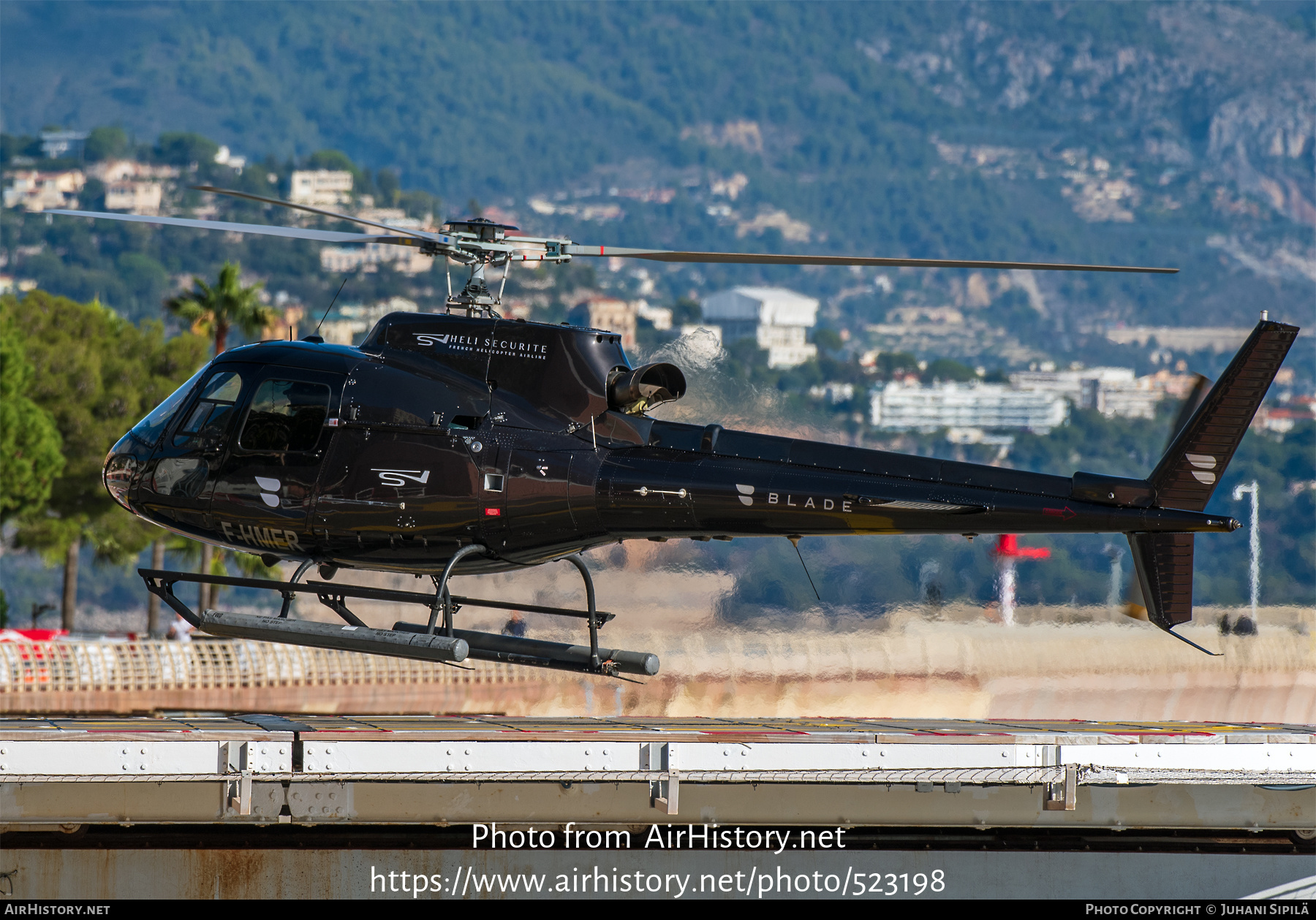 Aircraft Photo of F-HMER | Aerospatiale AS-350B-1 Ecureuil | Héli Sécurité Helicopter Airline | AirHistory.net #523198