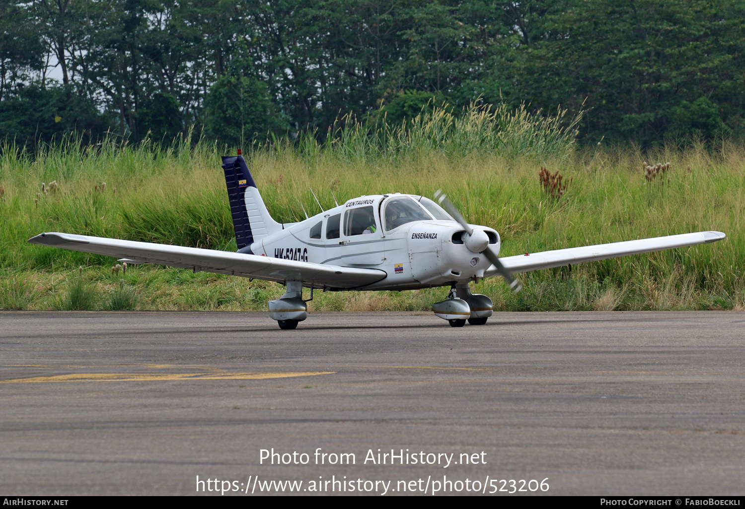 Aircraft Photo of HK-5247-G | Piper PA-28-161 Warrior II | Centauros Escuela de Aviación | AirHistory.net #523206