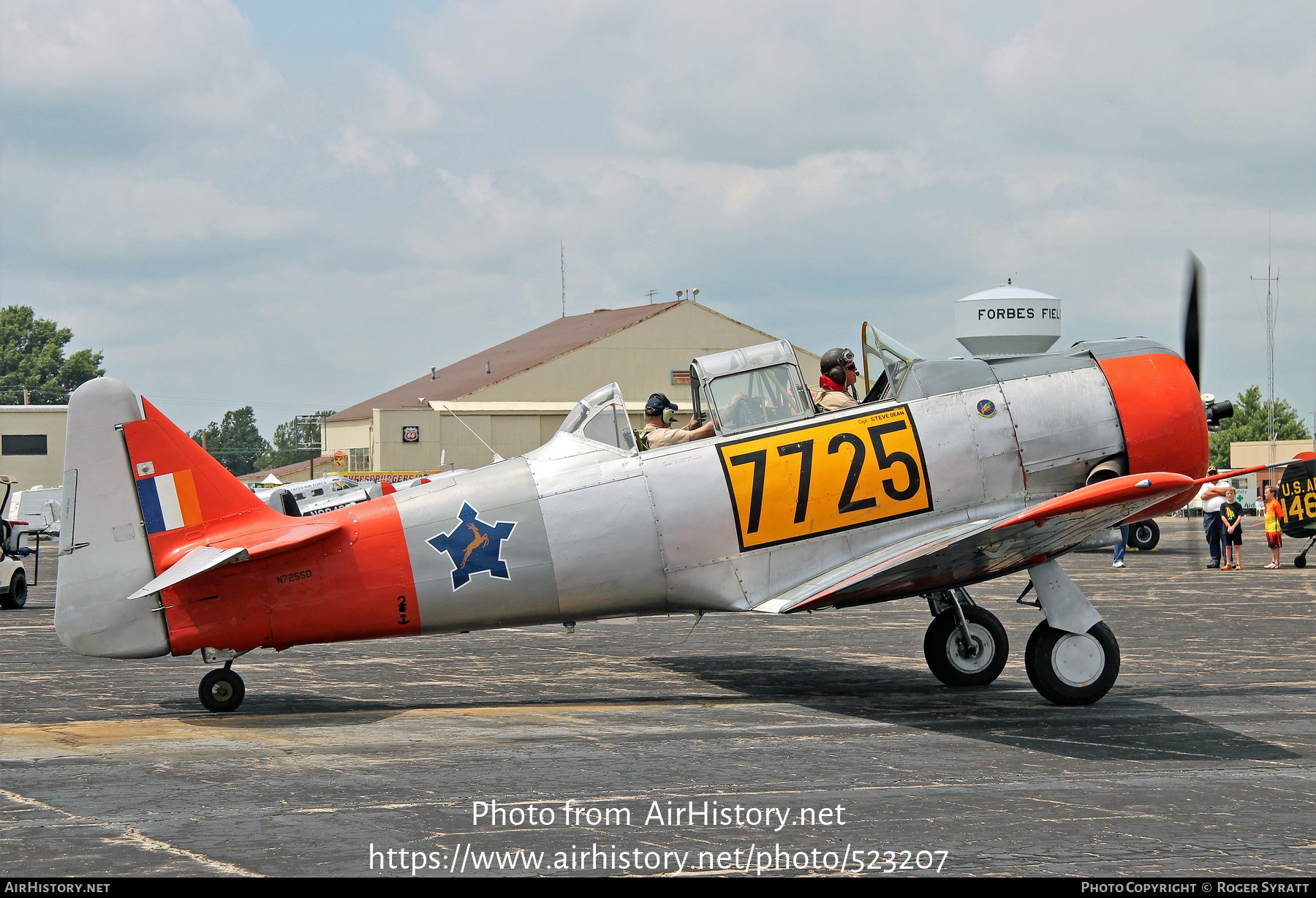 Aircraft Photo of N725SD / 7725 | North American T-6G Texan | South Africa - Air Force | AirHistory.net #523207