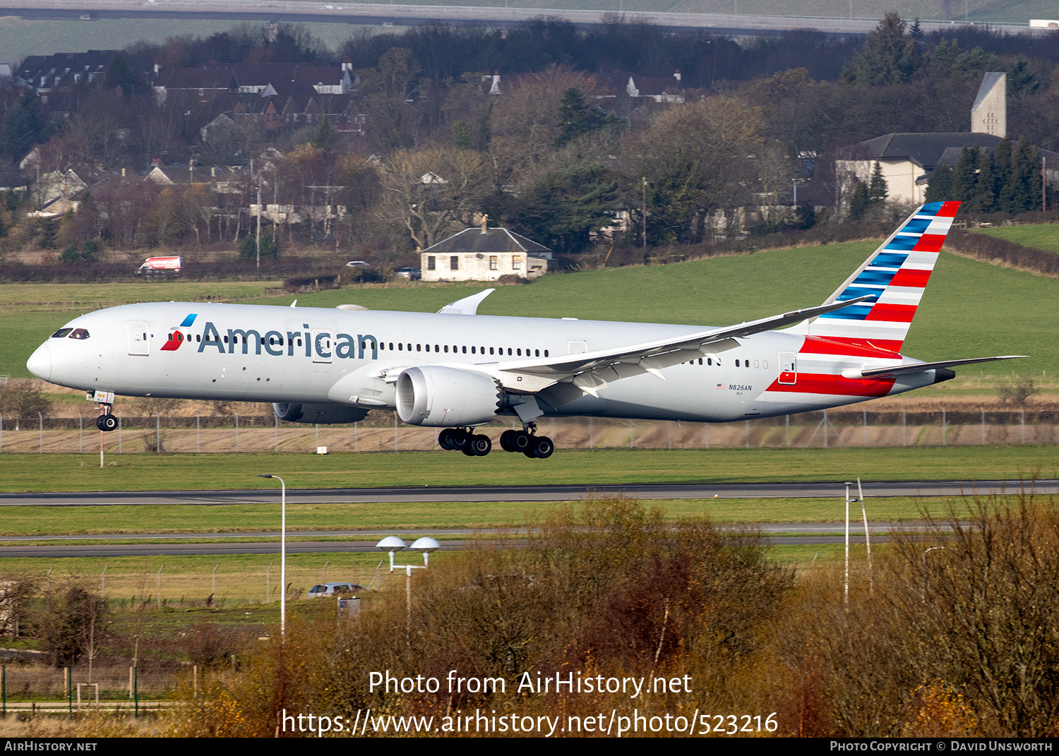 Aircraft Photo Of N826AN | Boeing 787-9 Dreamliner | American Airlines ...