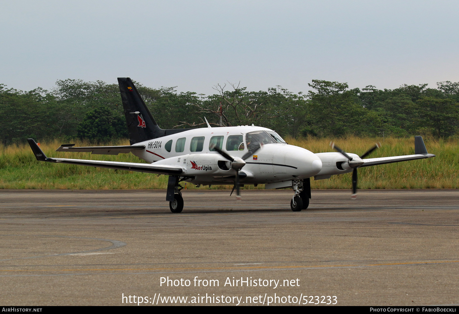 Aircraft Photo of HK-5014 | Piper PA-31-325 Navajo C/R/Colemill Panther Navajo | AerUpía - Aerotaxi del Upía | AirHistory.net #523233