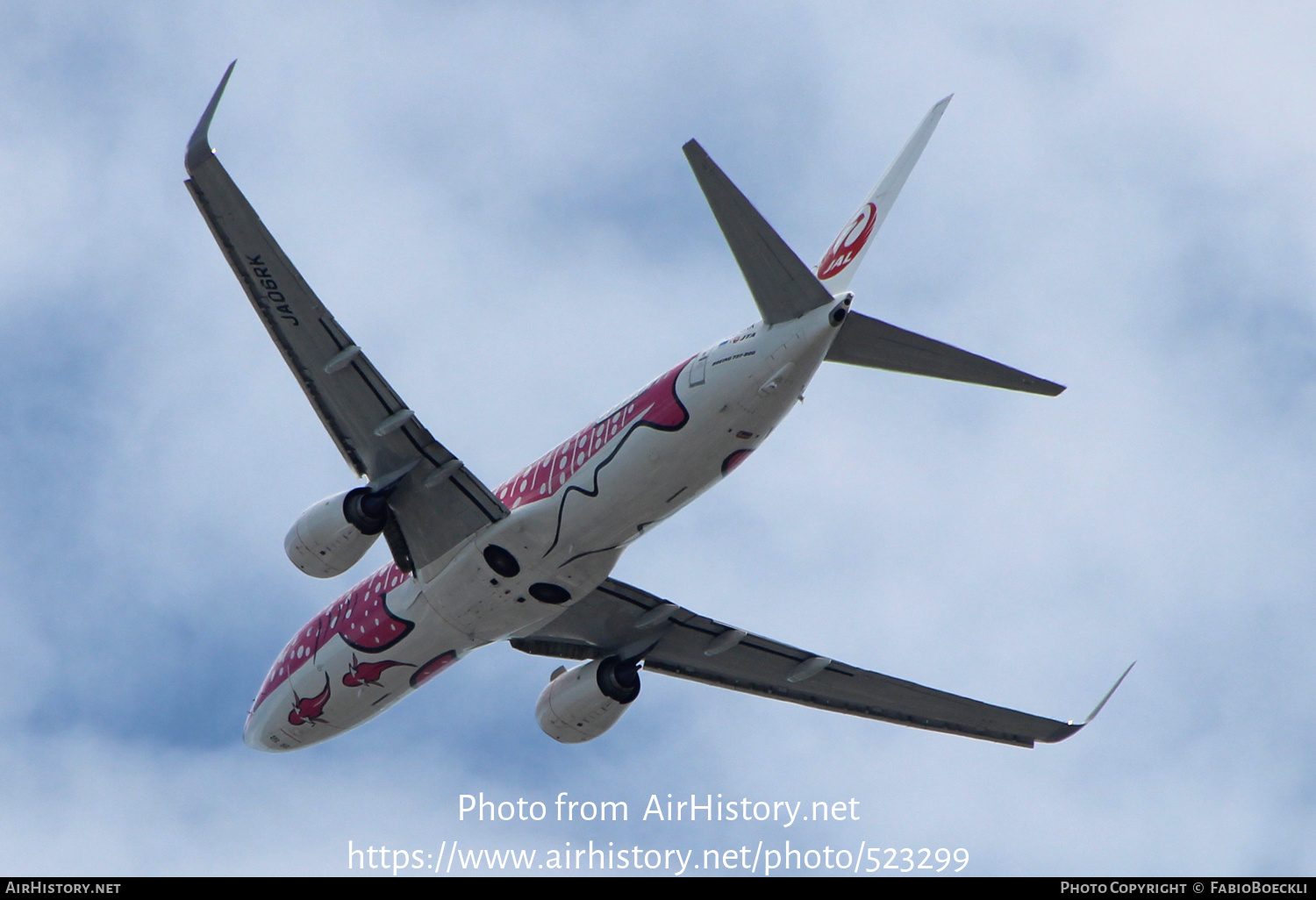 Aircraft Photo of JA06RK | Boeing 737-800 | Japan TransOcean Air - JTA | AirHistory.net #523299