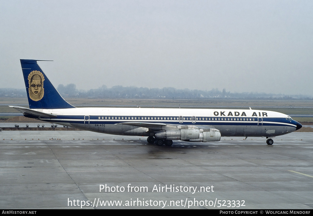 Aircraft Photo of 5N-AOQ | Boeing 707-355C | Okada Air | AirHistory.net #523332