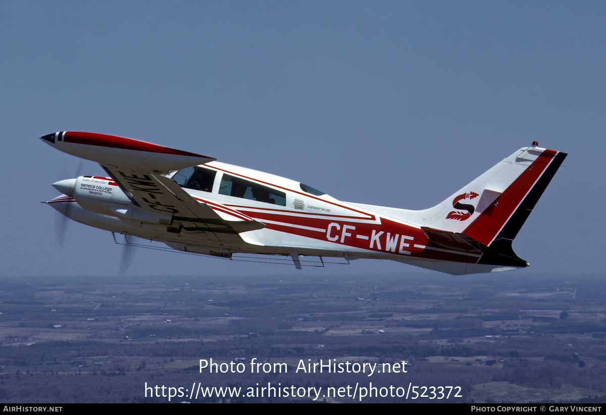 Aircraft Photo of C-FKWE | Cessna 310Q | Seneca College | AirHistory.net #523372