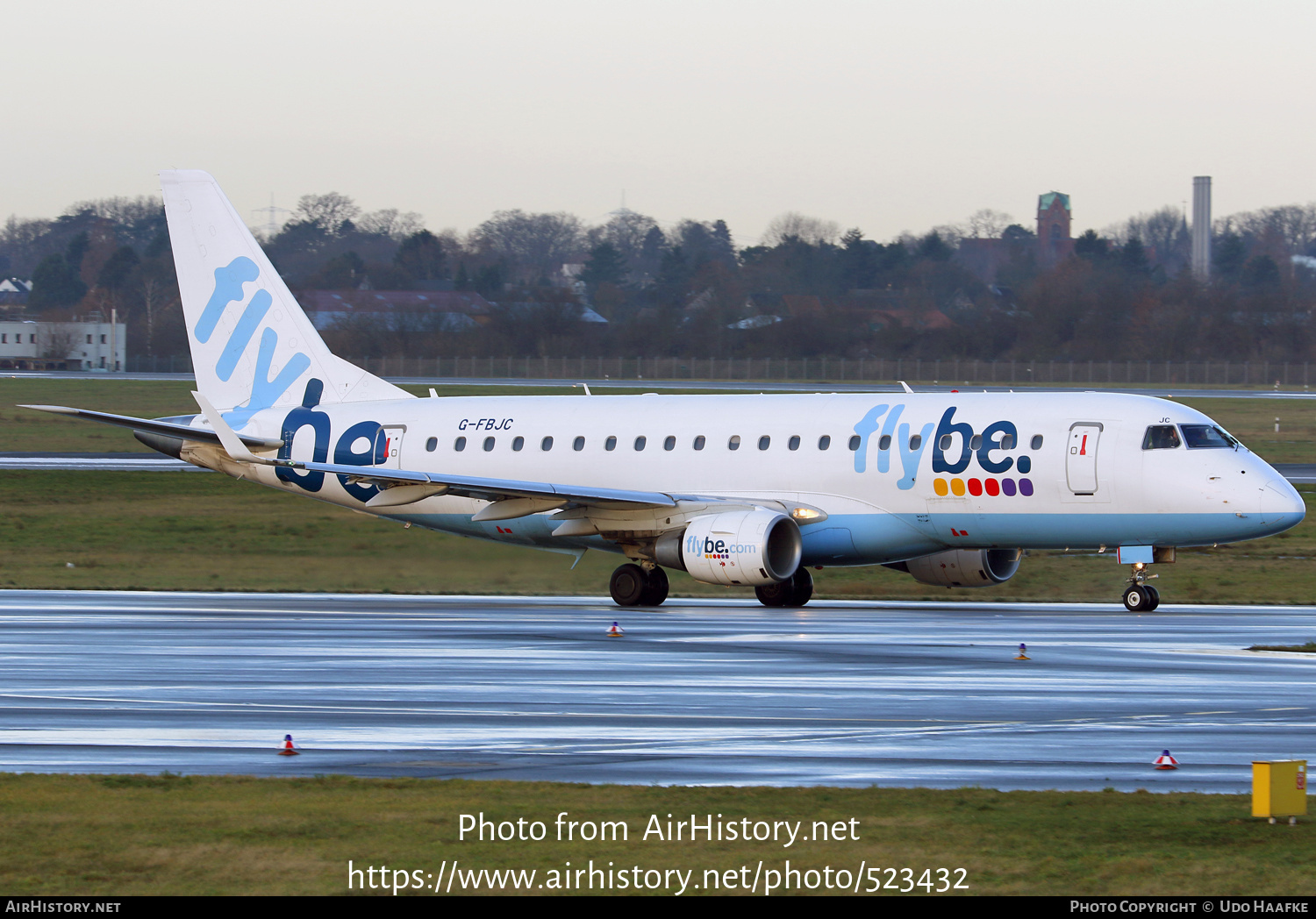 Aircraft Photo of G-FBJC | Embraer 175STD (ERJ-170-200STD) | Flybe | AirHistory.net #523432