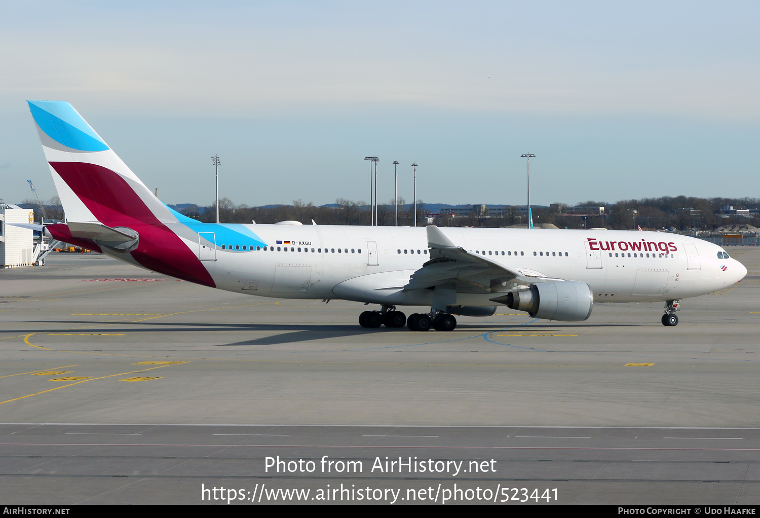 Aircraft Photo of D-AXGD | Airbus A330-203 | Eurowings | AirHistory.net #523441