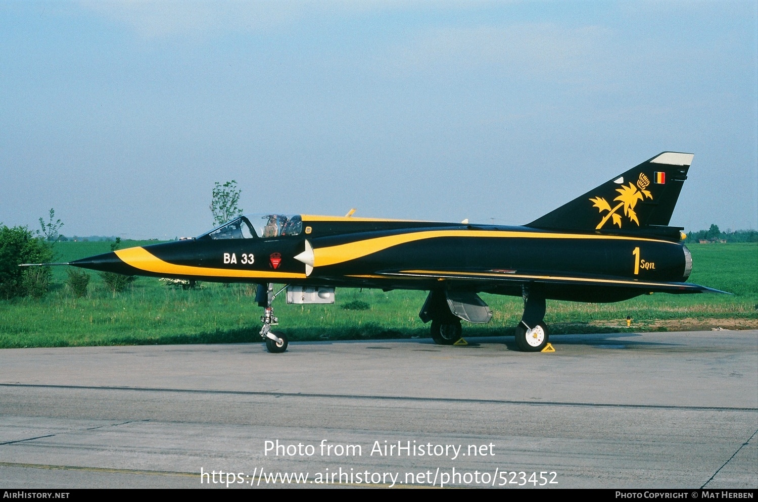 Aircraft Photo of BA33 | Dassault Mirage 5BA | Belgium - Air Force | AirHistory.net #523452