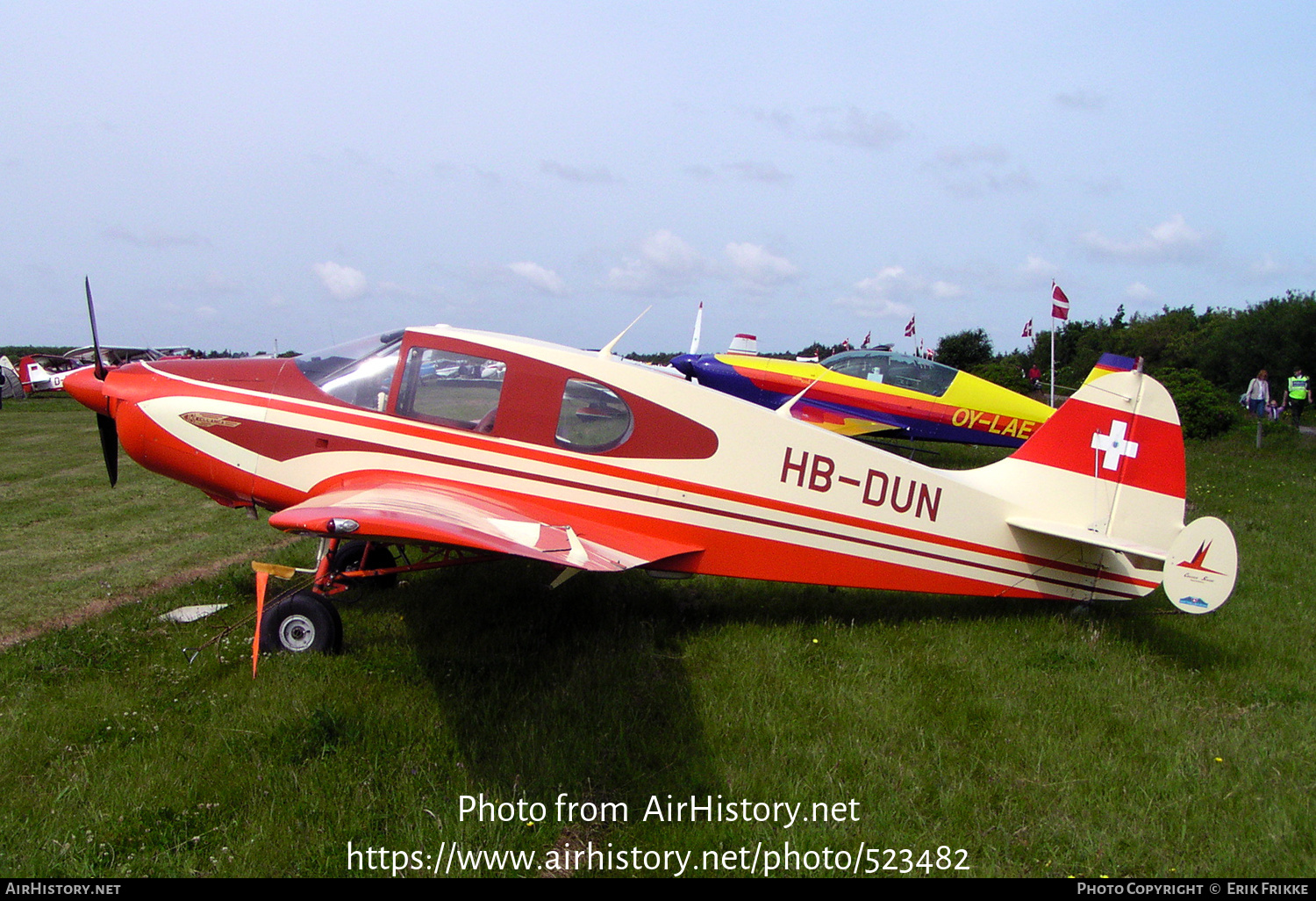 Aircraft Photo of HB-DUN | Bellanca 14-13-3 Cruisair Senior | AirHistory.net #523482