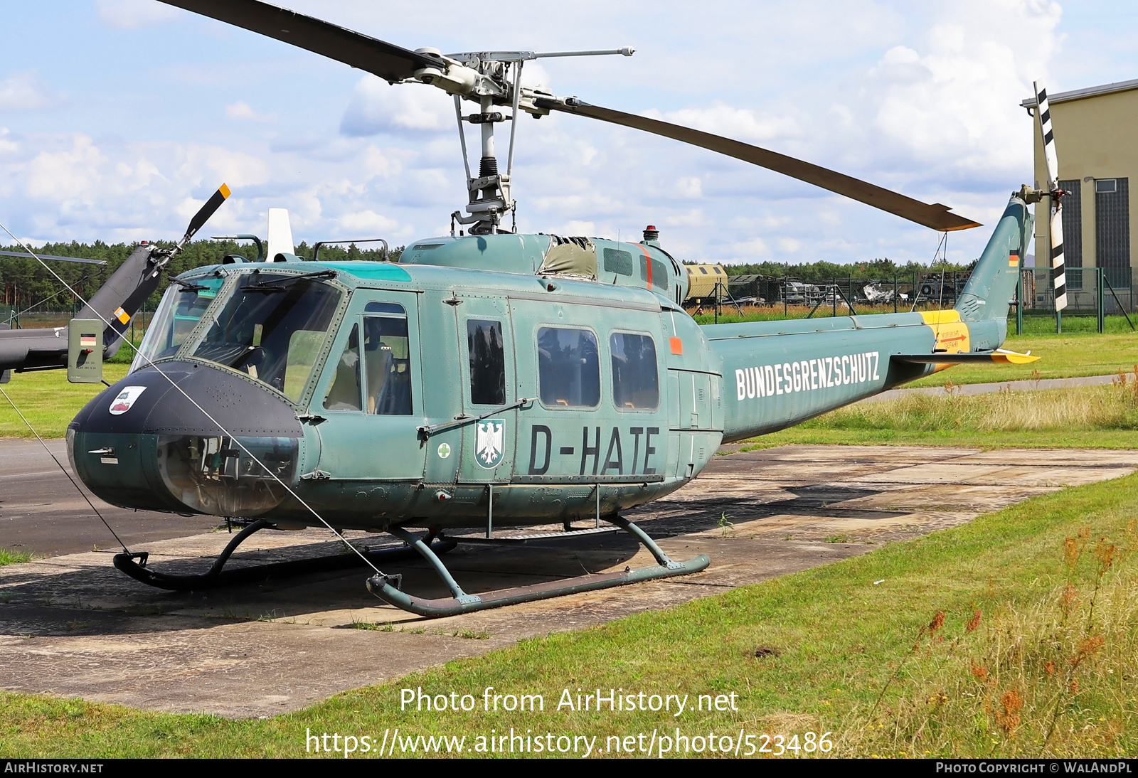 Aircraft Photo of D-HATE | Bell UH-1D Iroquois | Bundesgrenzschutz | AirHistory.net #523486