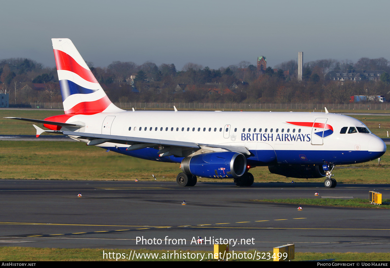 Aircraft Photo of G-EUPP | Airbus A319-131 | British Airways | AirHistory.net #523499