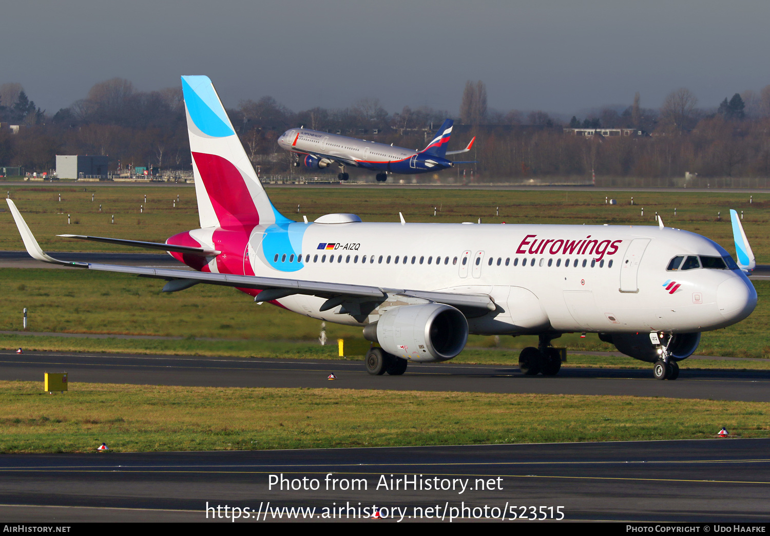 Aircraft Photo of D-AIZQ | Airbus A320-214 | Eurowings | AirHistory.net #523515