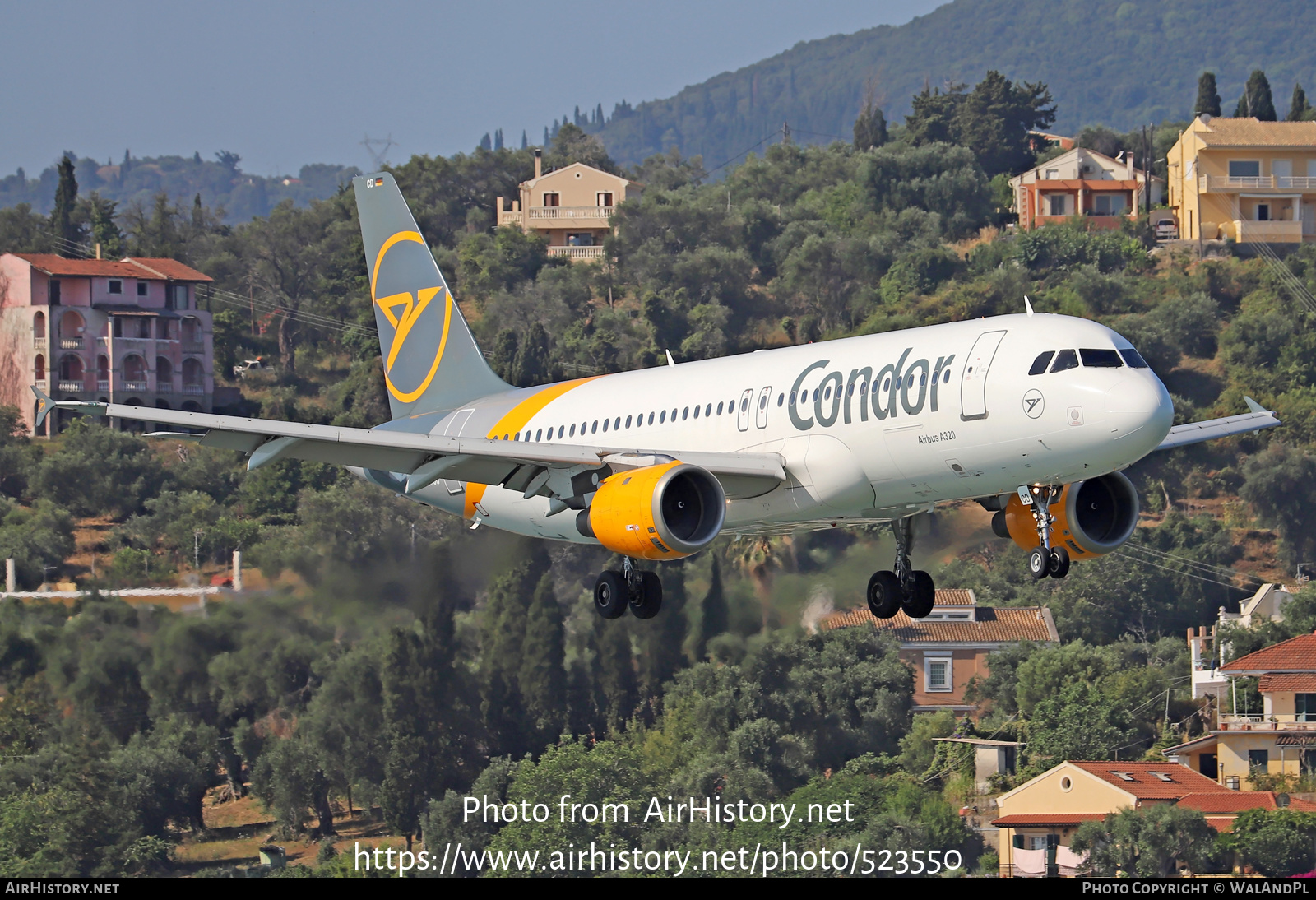 Aircraft Photo of D-AICD | Airbus A320-212 | Condor Flugdienst | AirHistory.net #523550