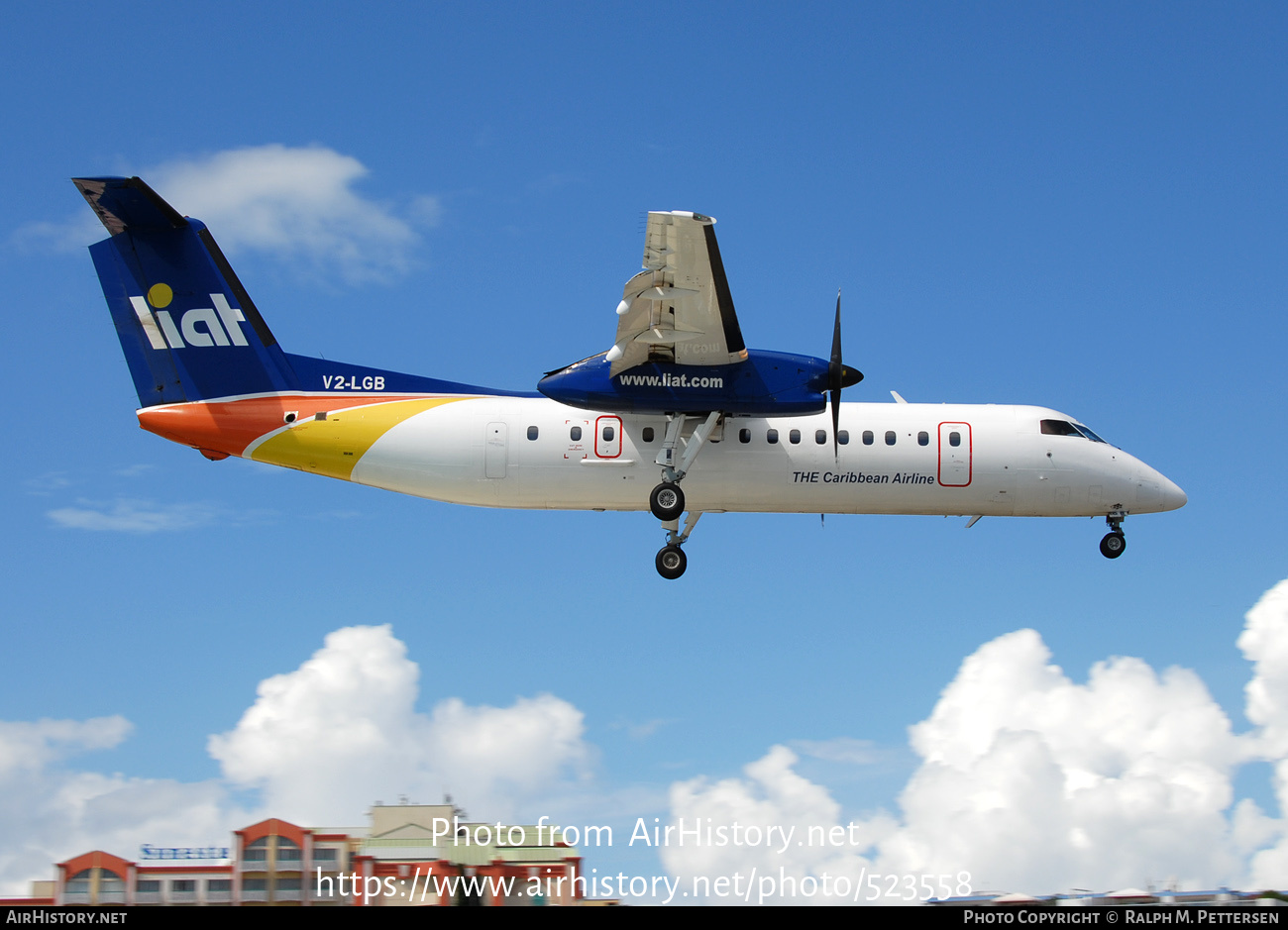 Aircraft Photo of V2-LGB | Bombardier DHC-8-311AQ Dash 8 | LIAT - Leeward Islands Air Transport | AirHistory.net #523558