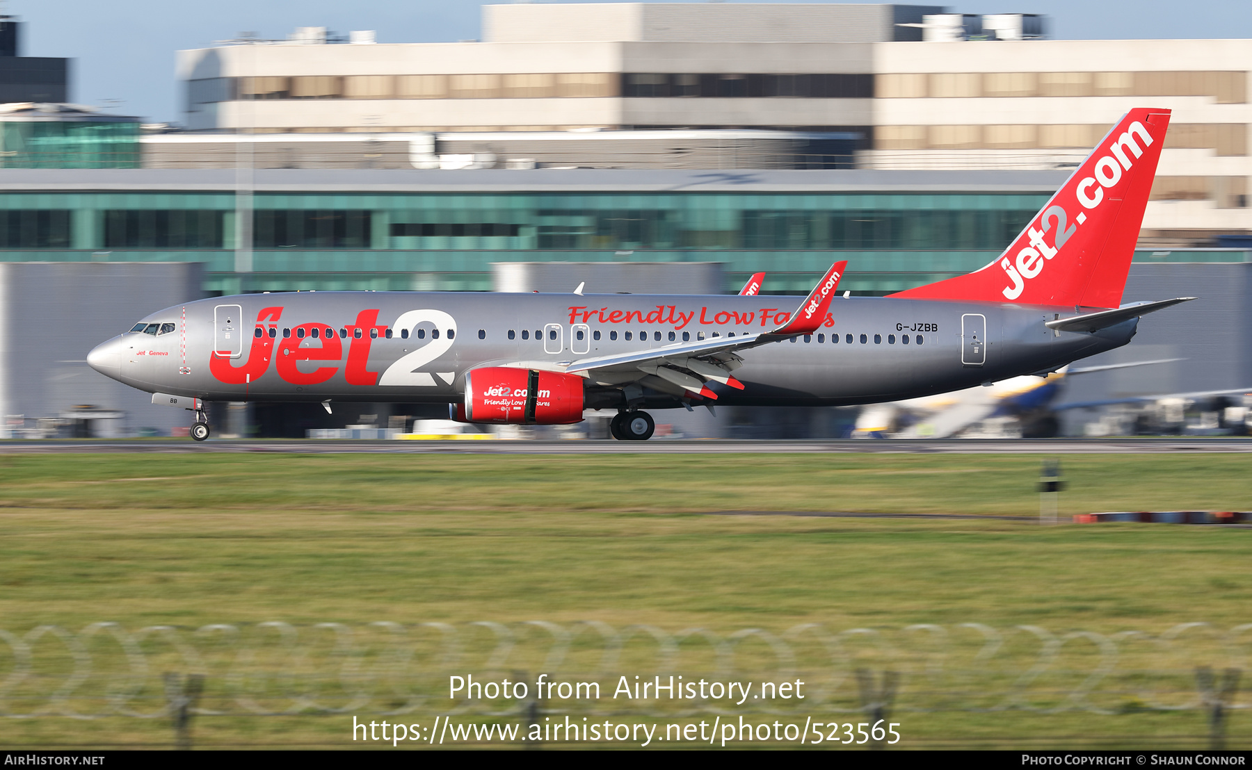 Aircraft Photo of G-JZBB | Boeing 737-800 | Jet2 | AirHistory.net #523565