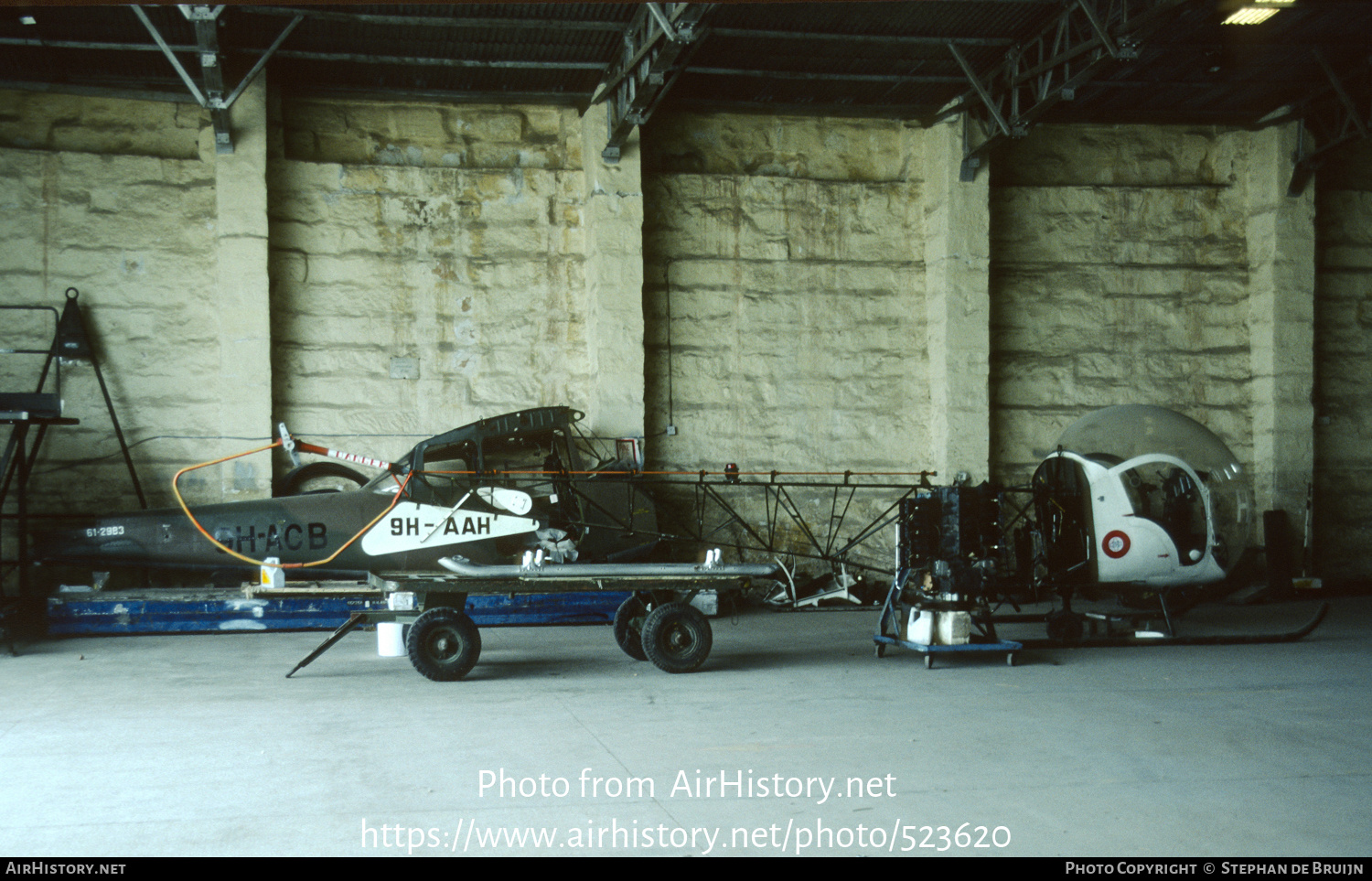 Aircraft Photo of 9H-AAH | Bell 47G-2 | Malta - Air Force | AirHistory.net #523620