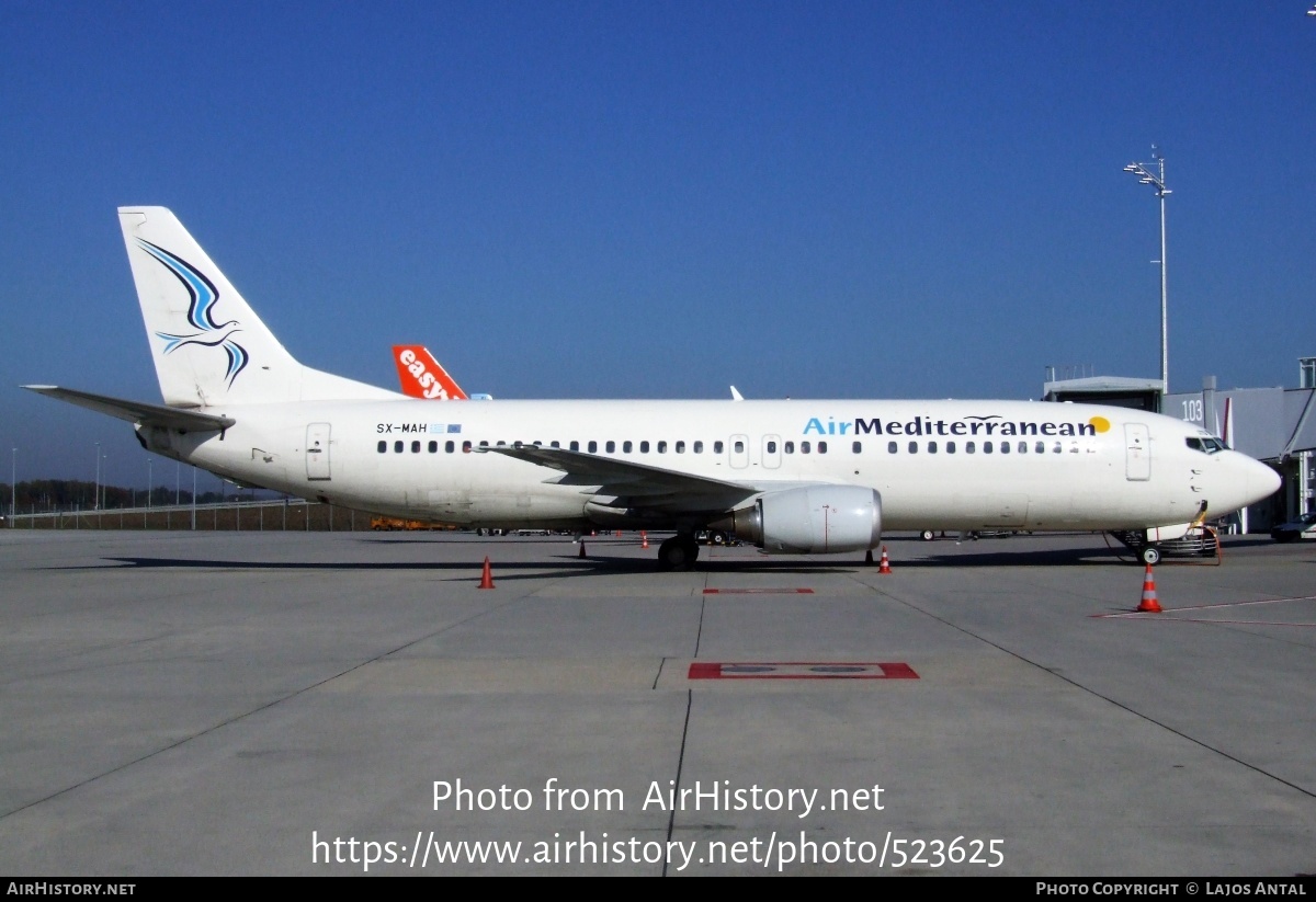 Aircraft Photo of SX-MAH | Boeing 737-405 | Air Mediterranean | AirHistory.net #523625