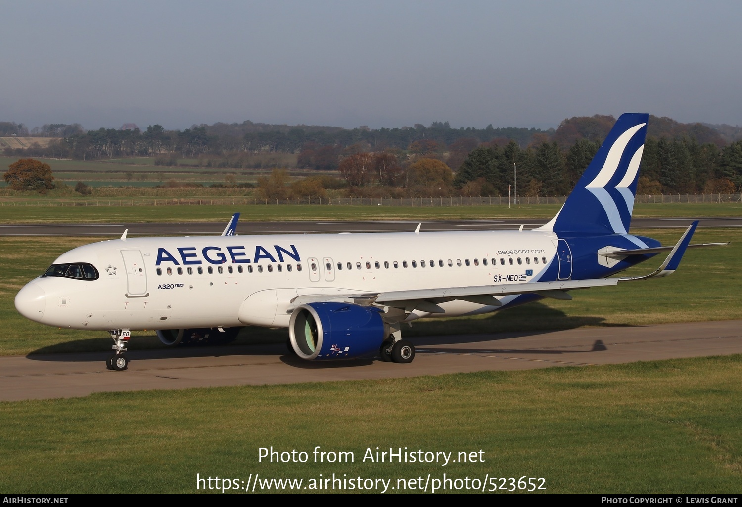 Aircraft Photo of SX-NEO | Airbus A320-271N | Aegean Airlines | AirHistory.net #523652