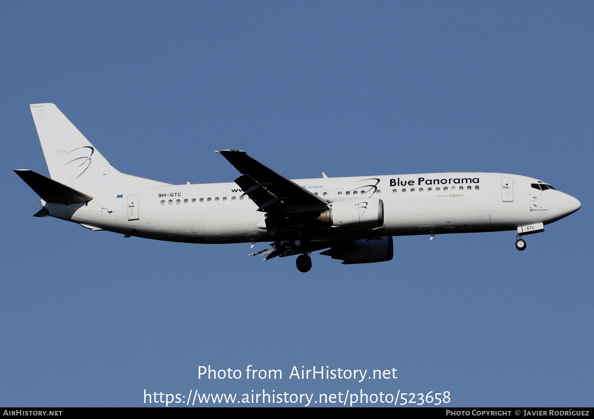 Aircraft Photo of 9H-GTC | Boeing 737-430 | Blue Panorama Airlines | AirHistory.net #523658