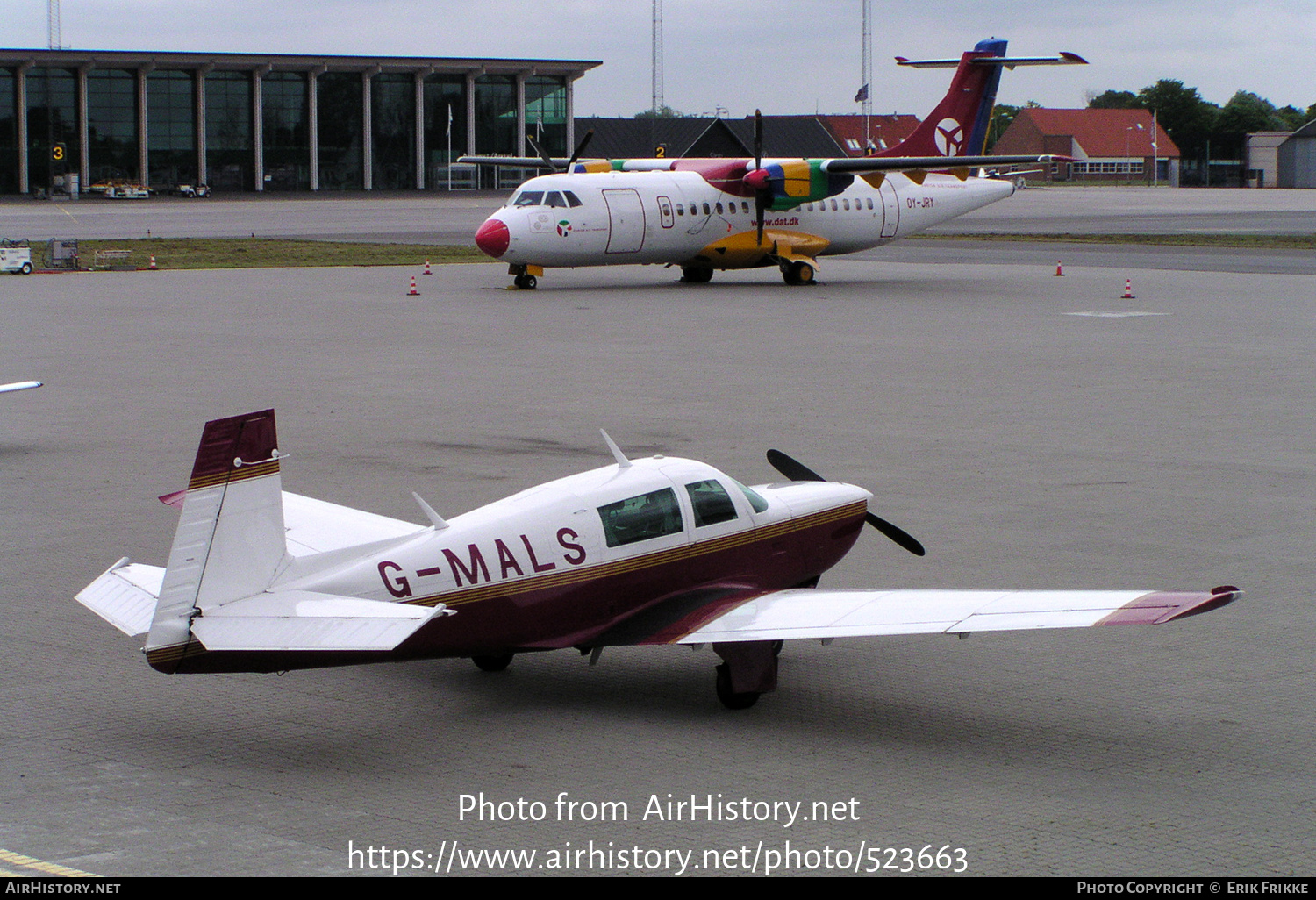 Aircraft Photo of G-MALS | Mooney M-20K | AirHistory.net #523663