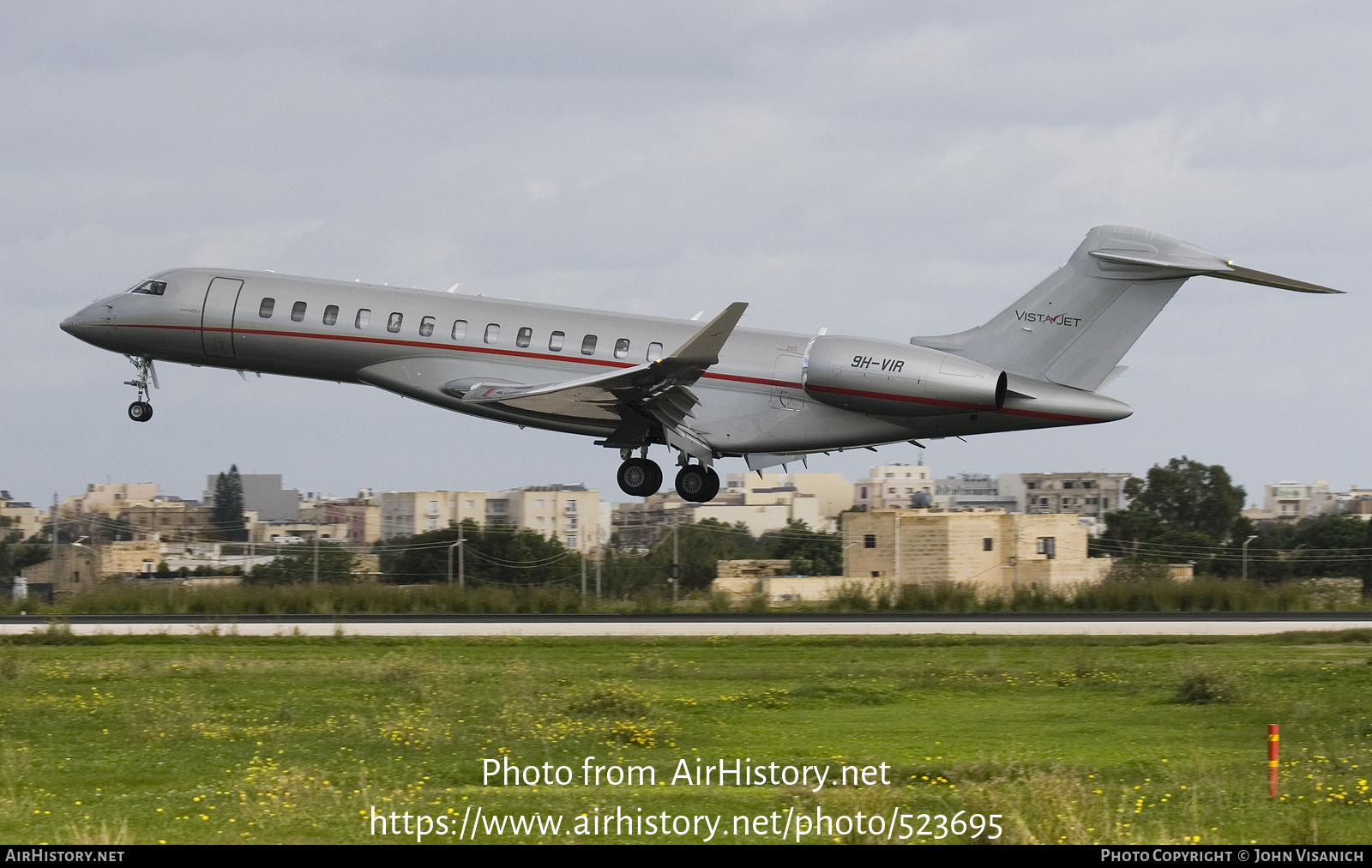 Aircraft Photo of 9H-VIR | Bombardier Global 7500 (BD-700-2A12) | VistaJet | AirHistory.net #523695