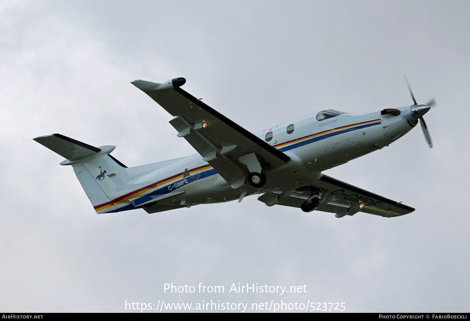 Aircraft Photo of C-GMPE | Pilatus PC-12/45 | Royal Canadian Mounted Police | AirHistory.net #523725