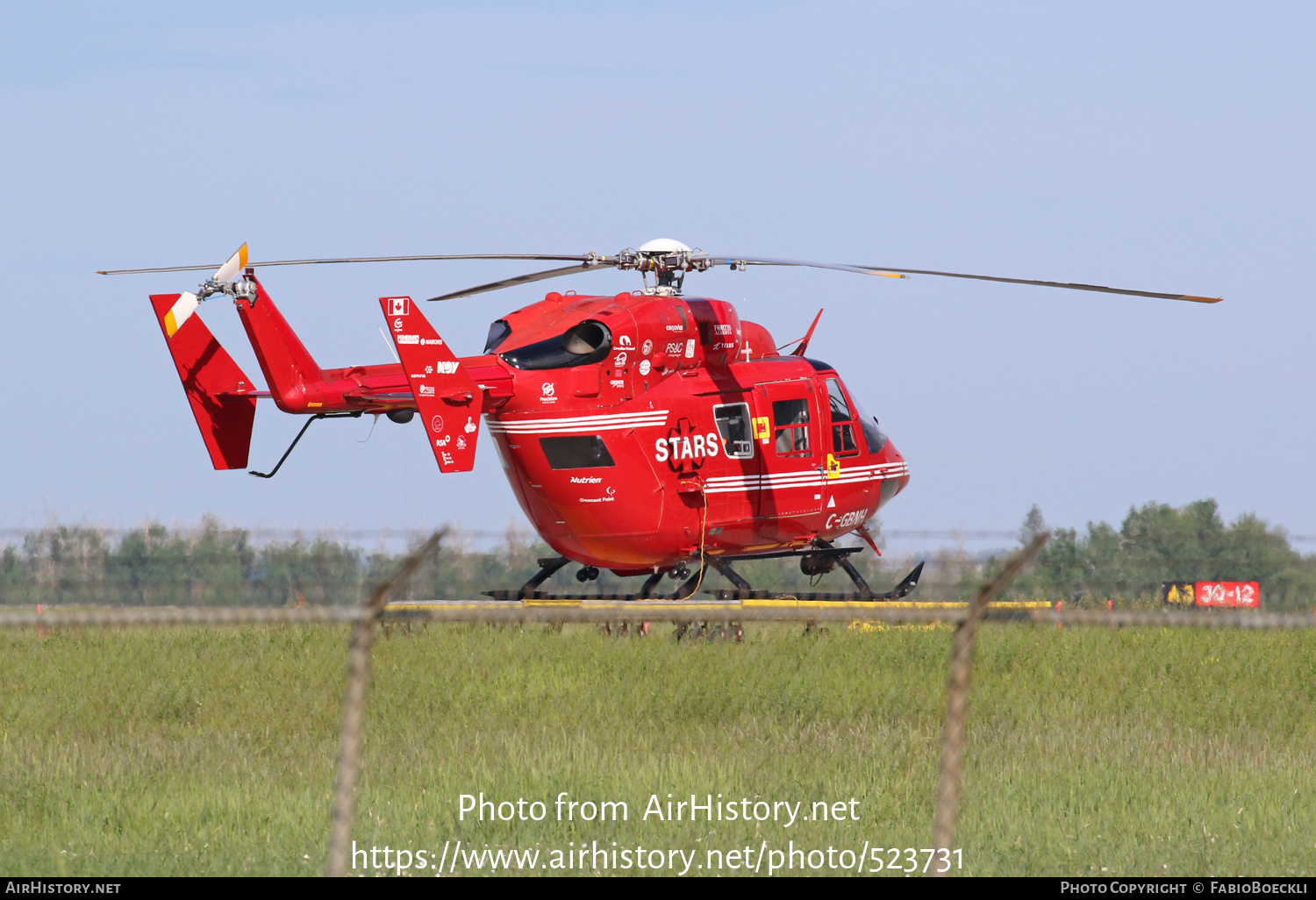 Aircraft Photo of C-GBNH | MBB-Kawasaki BK-117B-2D | STARS - Shock Trauma Air Rescue Service | AirHistory.net #523731