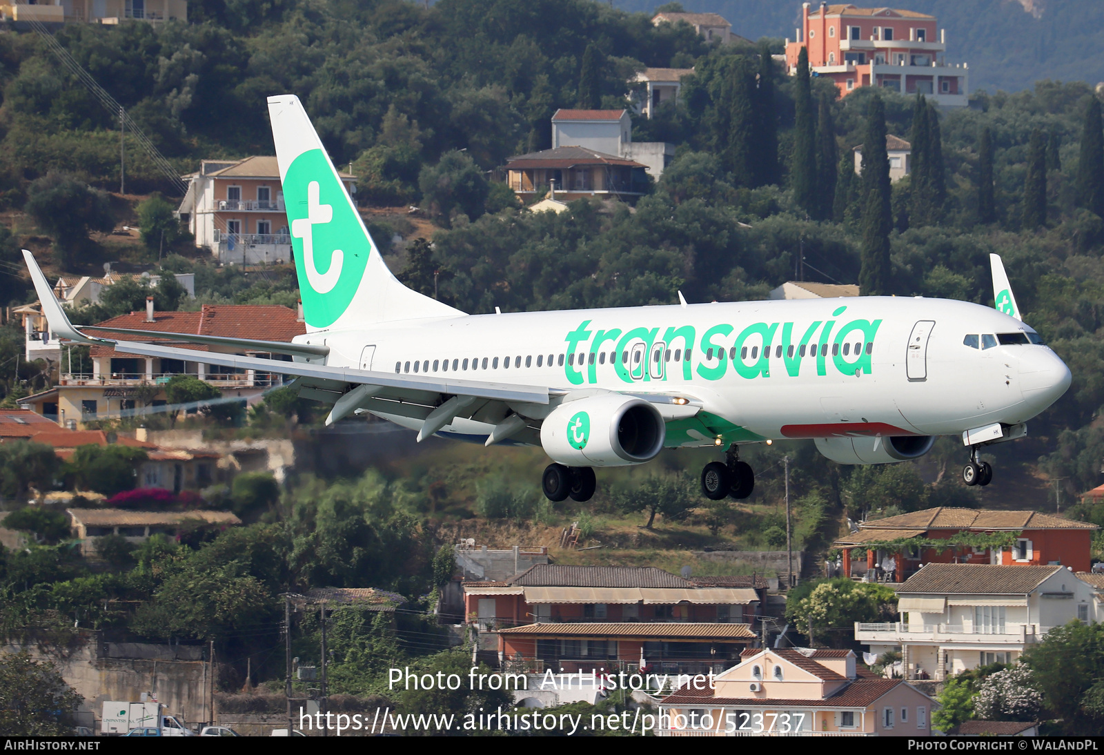 Aircraft Photo of F-GZHK | Boeing 737-8K2 | Transavia | AirHistory.net #523737