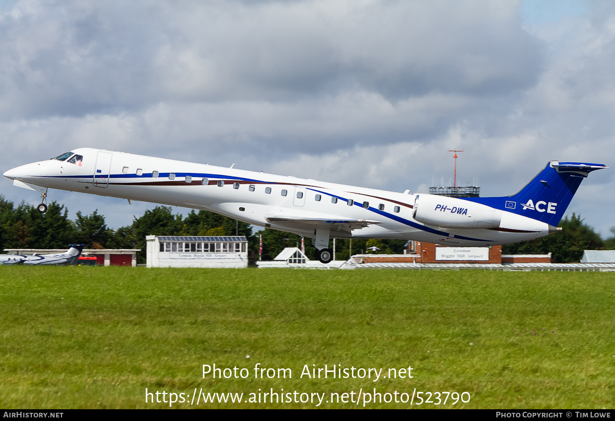 Aircraft Photo of PH-DWA | Embraer ERJ-145LR (EMB-145LR) | ACE - Air Charters Europe | AirHistory.net #523790