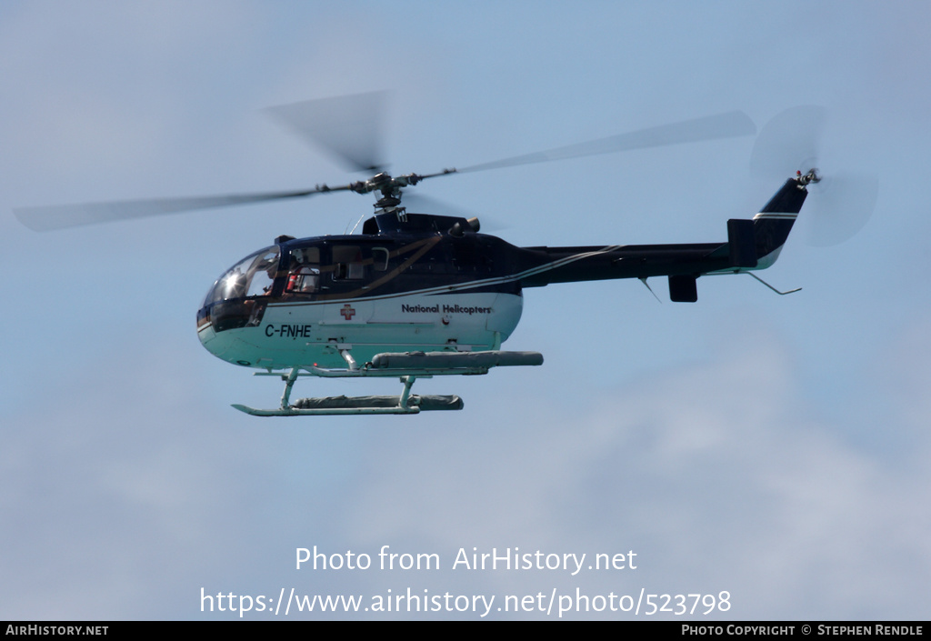 Aircraft Photo of C-FNHE | MBB BO-105CBS | National Helicopters | AirHistory.net #523798