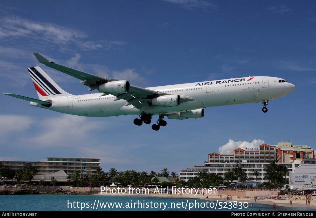 Aircraft Photo of F-GLZJ | Airbus A340-313 | Air France | AirHistory.net #523830