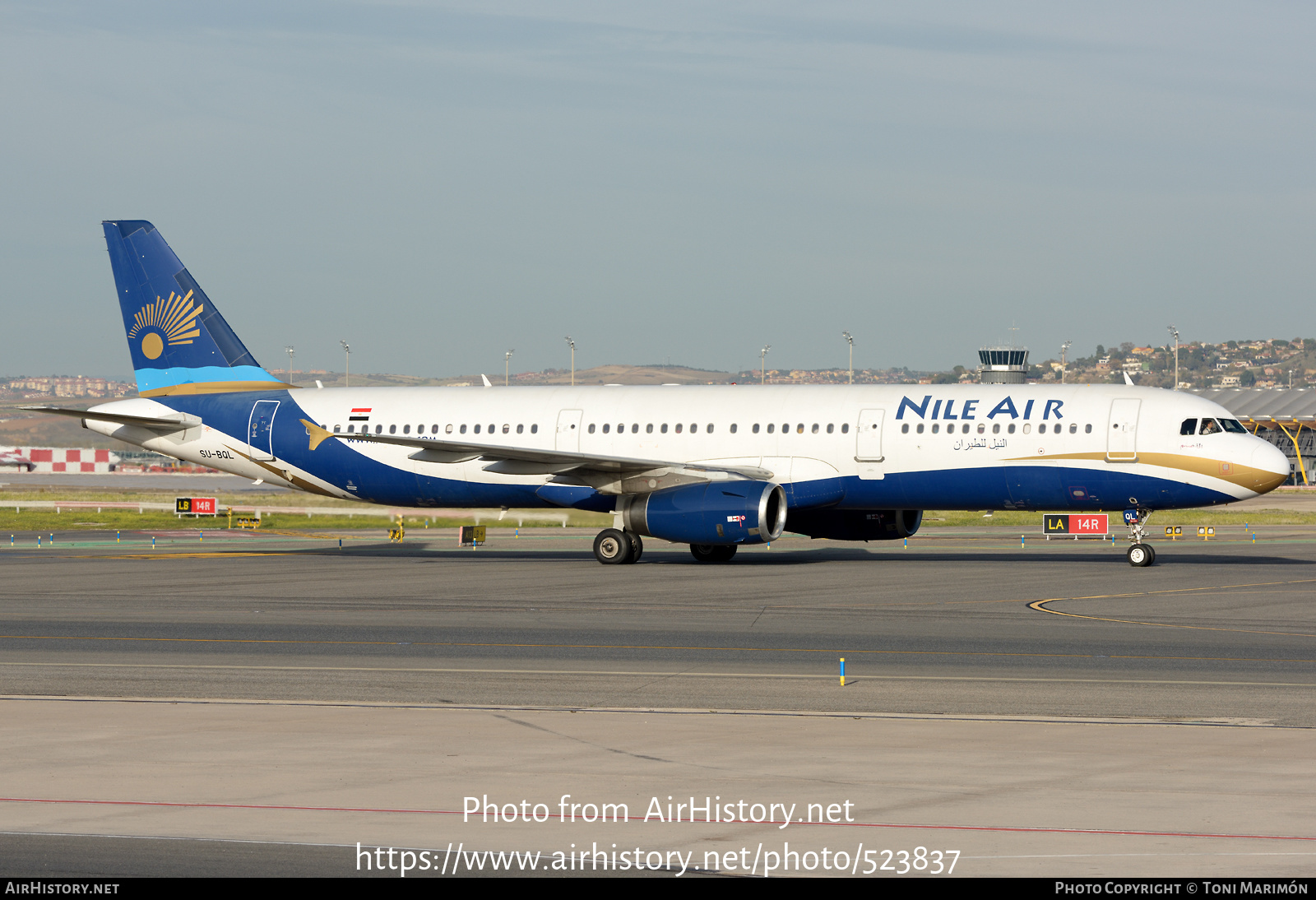 Aircraft Photo of SU-BQL | Airbus A321-231 | Nile Air | AirHistory.net #523837