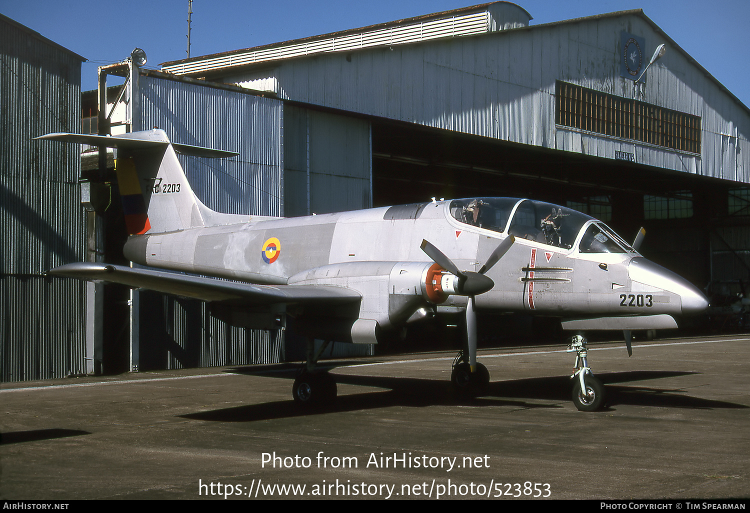 Aircraft Photo of FAC2203 | FMA IA-58A Pucara | Colombia - Air Force | AirHistory.net #523853