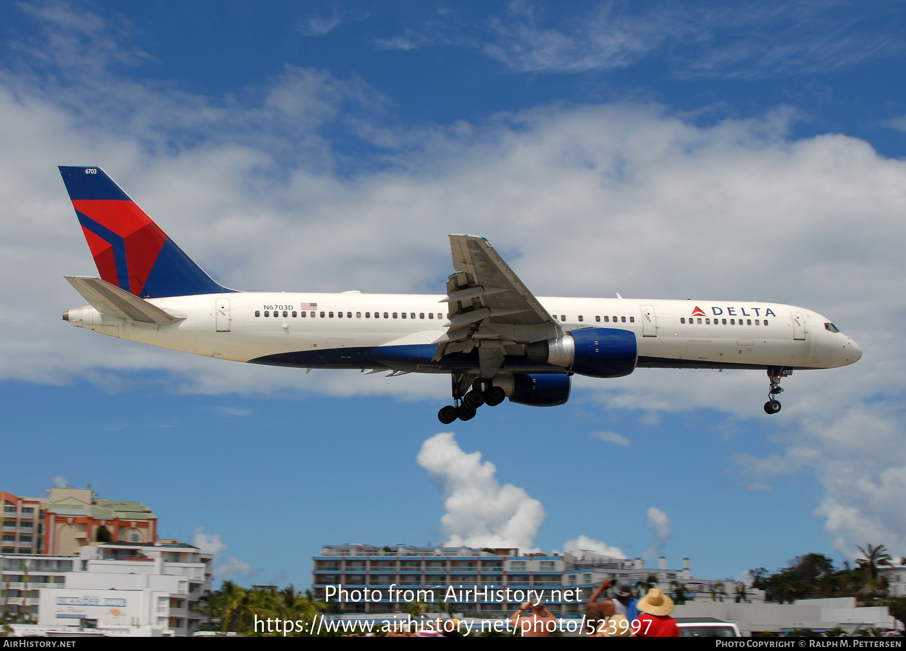 Aircraft Photo of N6703D | Boeing 757-232 | Delta Air Lines | AirHistory.net #523997