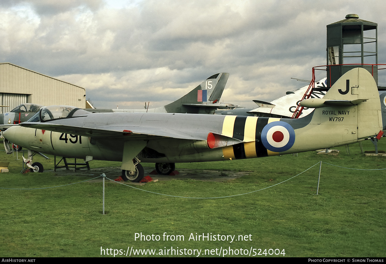 Aircraft Photo of WV797 | Hawker Sea Hawk FGA6 | UK - Navy | AirHistory.net #524004