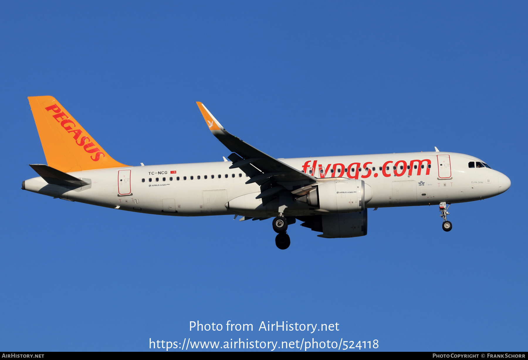 Aircraft Photo of TC-NCG | Airbus A320-251N | Pegasus Airlines | AirHistory.net #524118