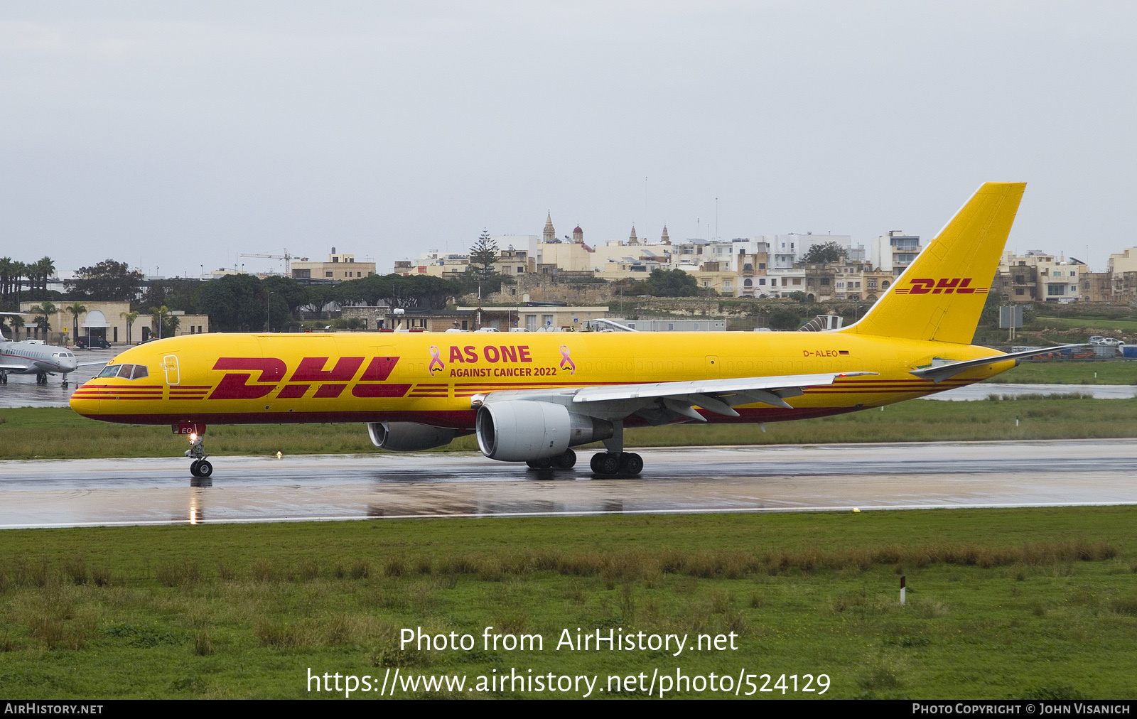 Aircraft Photo of D-ALEO | Boeing 757-2Q8(PCF) | DHL International | AirHistory.net #524129