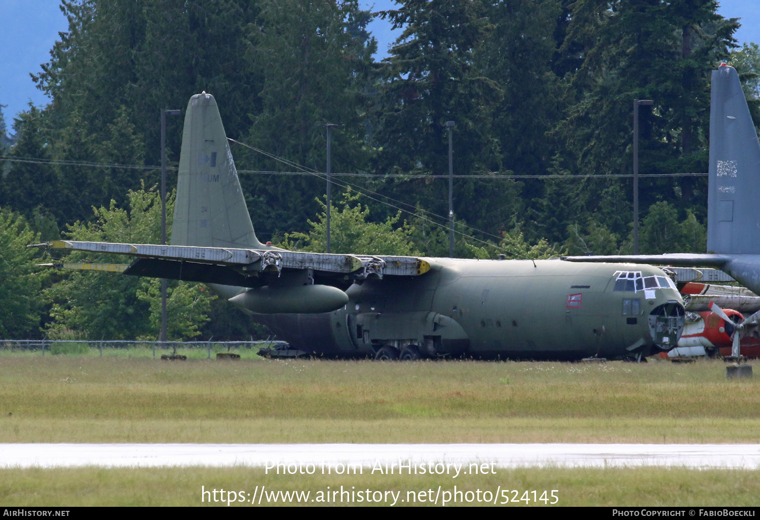 Aircraft Photo of C-FNUM | Lockheed C-130K Hercules C3A | AirHistory.net #524145