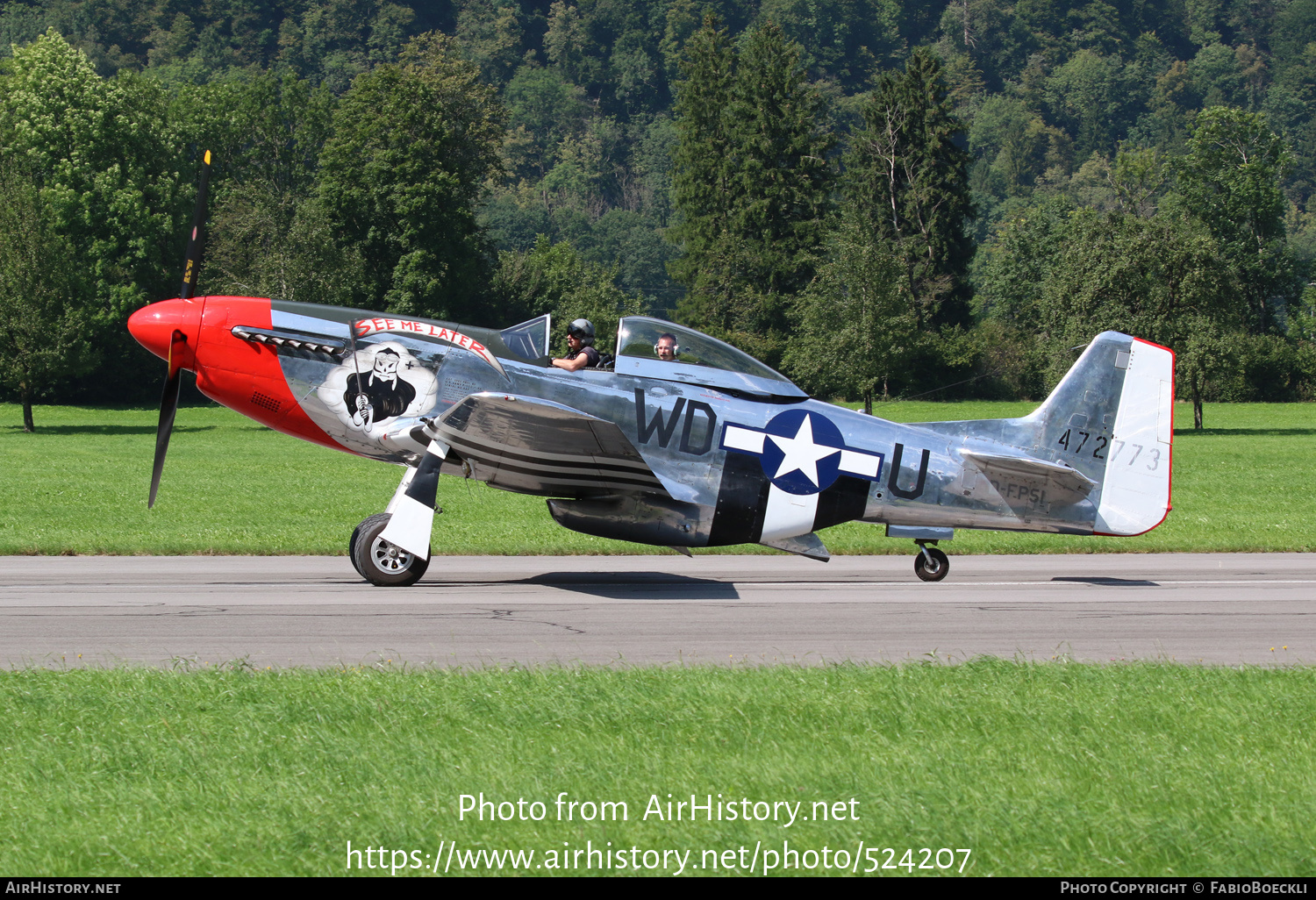 Aircraft Photo of D-FPSI / 472773 | North American P-51D Mustang | USA ...