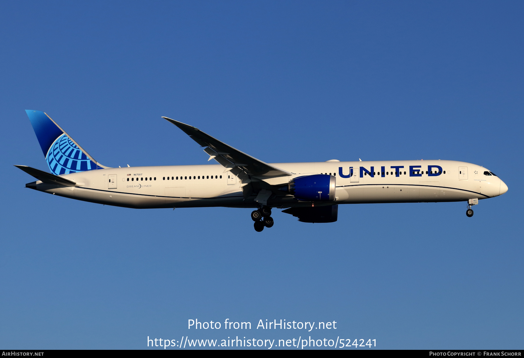 Aircraft Photo of N17017 | Boeing 787-10 Dreamliner | United Airlines | AirHistory.net #524241