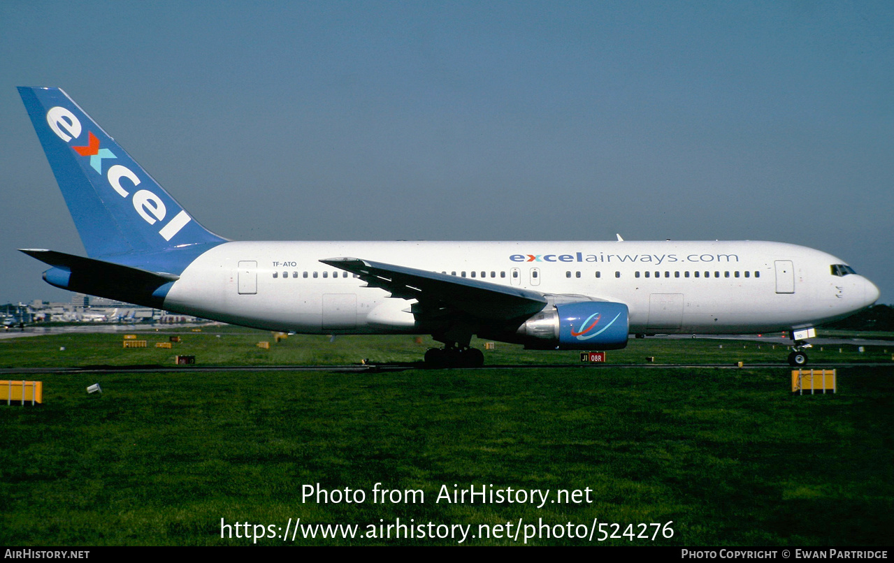 Aircraft Photo of TF-ATO | Boeing 767-204(ER) | Excel Airways | AirHistory.net #524276