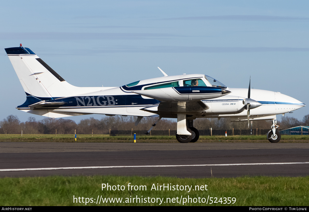 Aircraft Photo of N21GB | Cessna 310R | AirHistory.net #524359