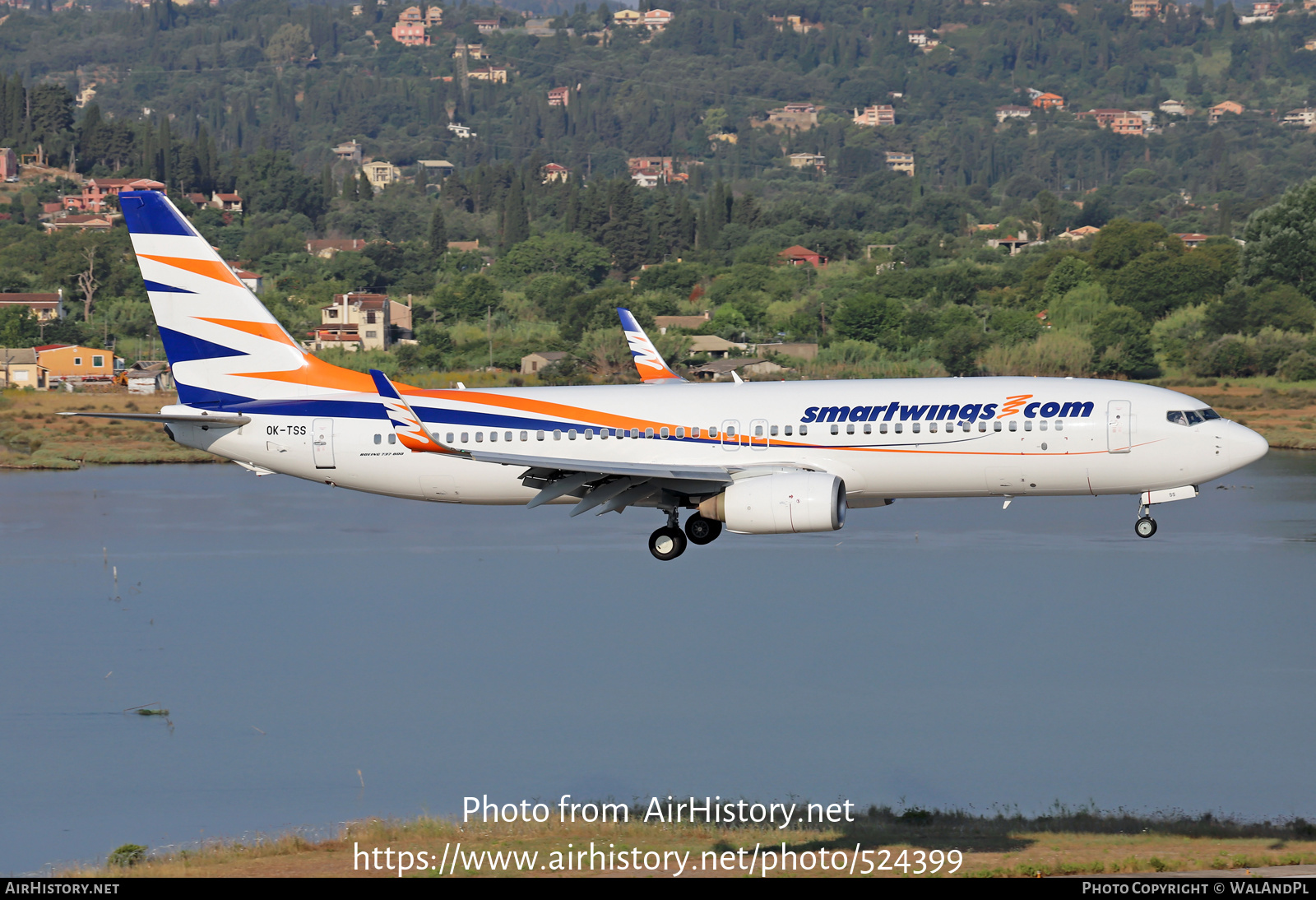 Aircraft Photo of OK-TSS | Boeing 737-8Q8 | Smartwings | AirHistory.net #524399