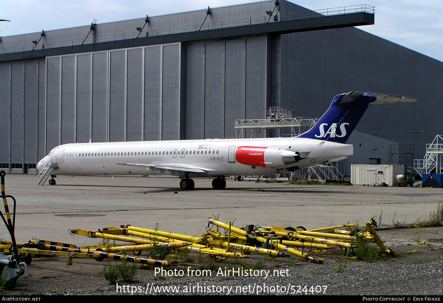 Aircraft Photo of LN-RLF | McDonnell Douglas MD-82 (DC-9-82) | Scandinavian Airlines - SAS | AirHistory.net #524407