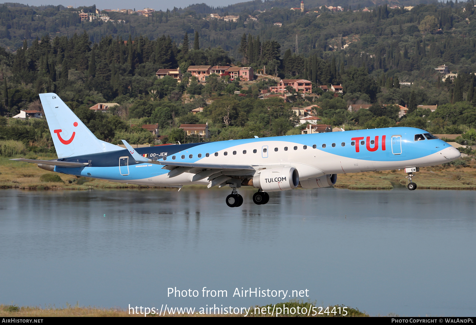 Aircraft Photo of OO-JEM | Embraer 190STD (ERJ-190-100STD) | TUI | AirHistory.net #524415