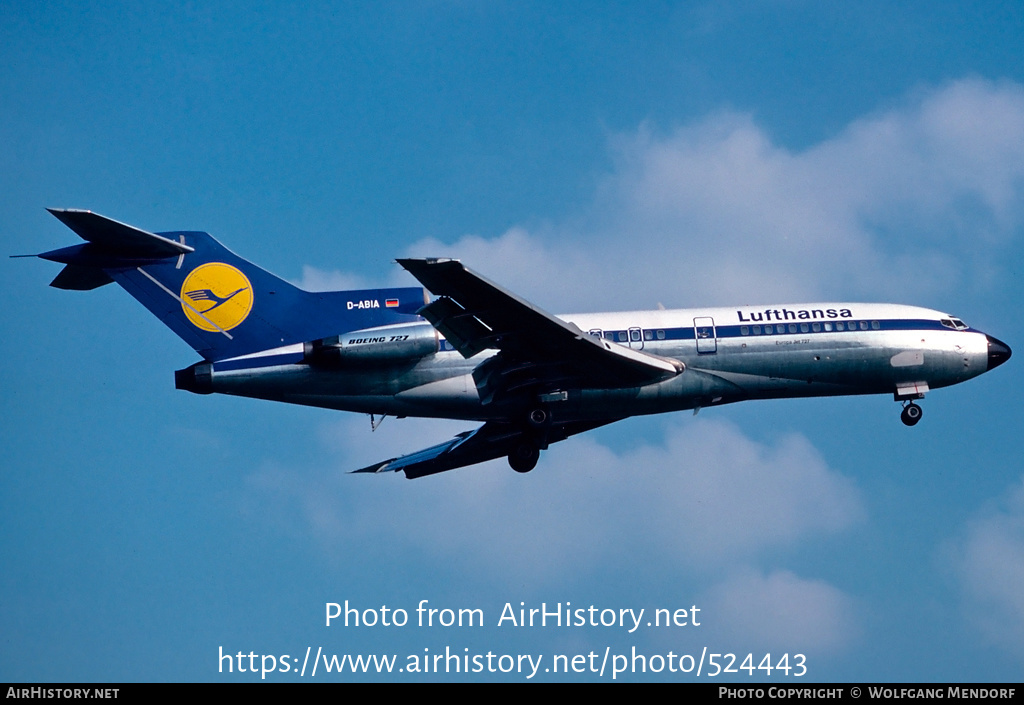 Aircraft Photo of D-ABIA | Boeing 727-30C | Lufthansa | AirHistory.net #524443