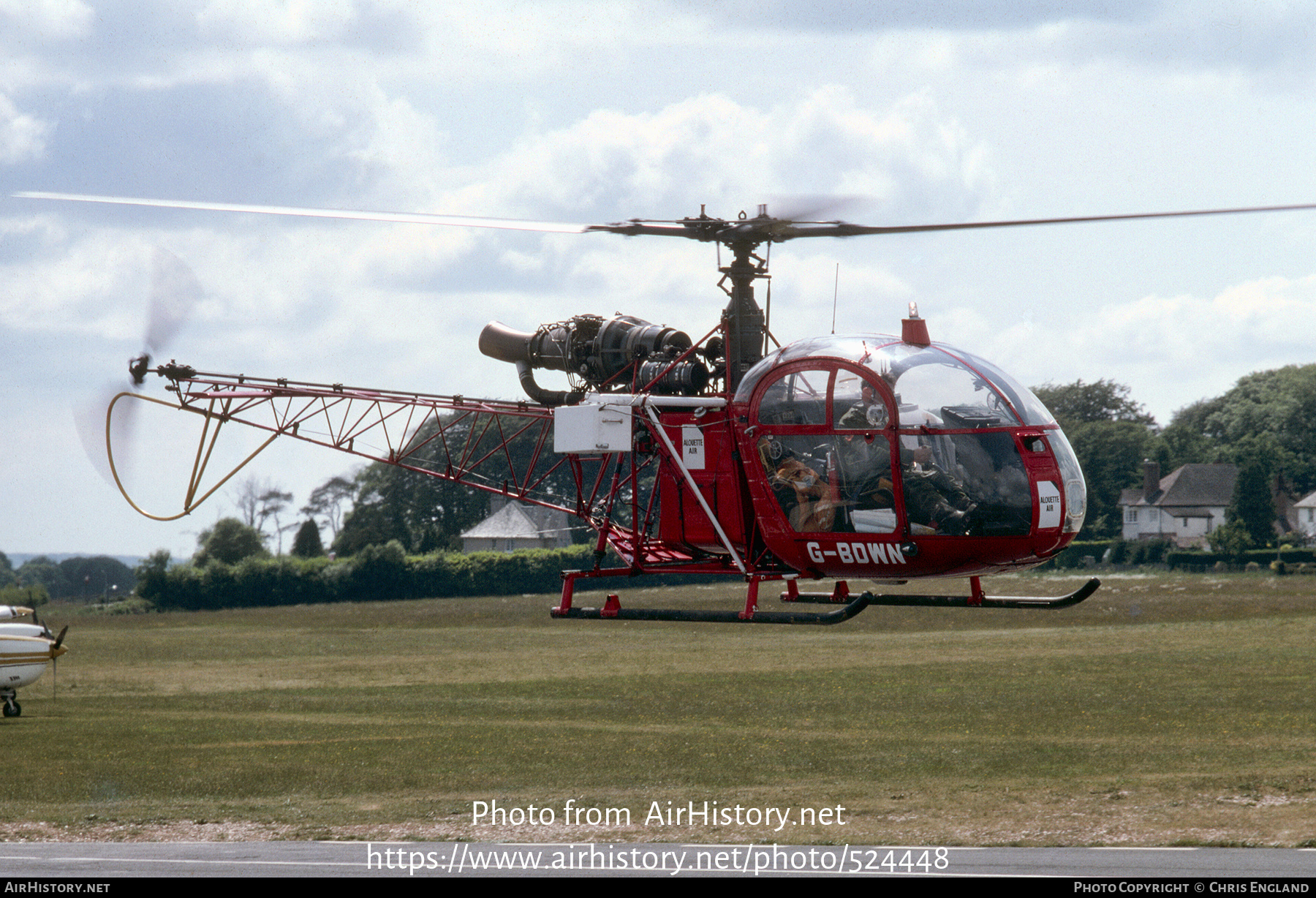 Aircraft Photo of G-BDWN | Aerospatiale SA-318C Alouette II Astazou | AirHistory.net #524448