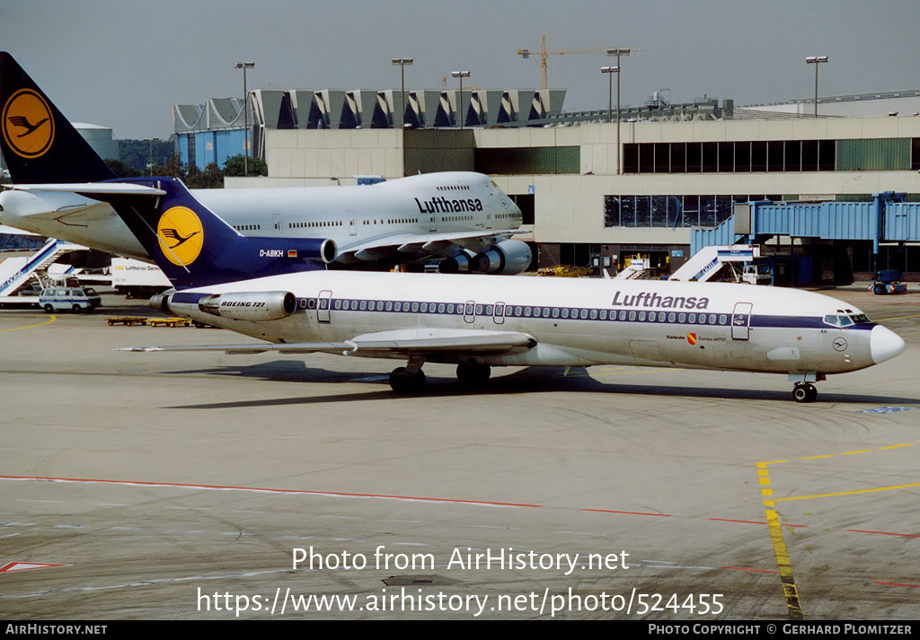 Aircraft Photo of D-ABKH | Boeing 727-230/Adv | Lufthansa | AirHistory.net #524455